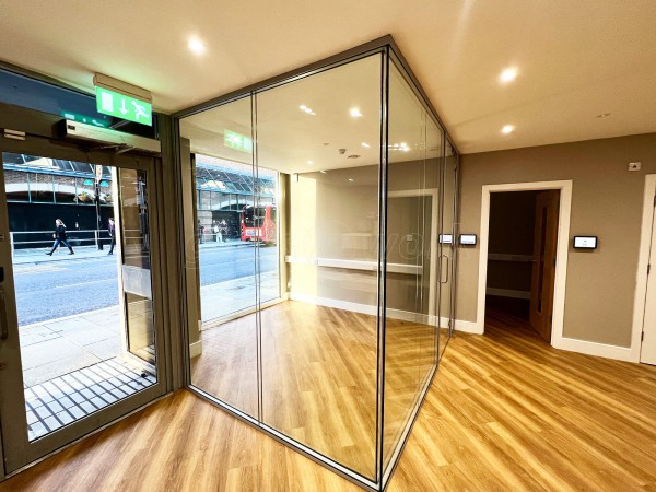 Tinklin Springall Solicitors (Bromley, Kent): Double Glazed Glass Partitions Corner Office