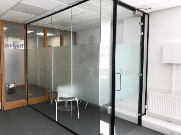 Travlaw (Horsforth, Leeds): Glass Office Fit-Out Using Acoustic Glazing