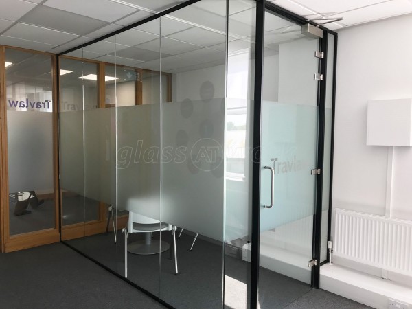 Travlaw (Horsforth, Leeds): Glass Office Fit-Out Using Acoustic Glazing