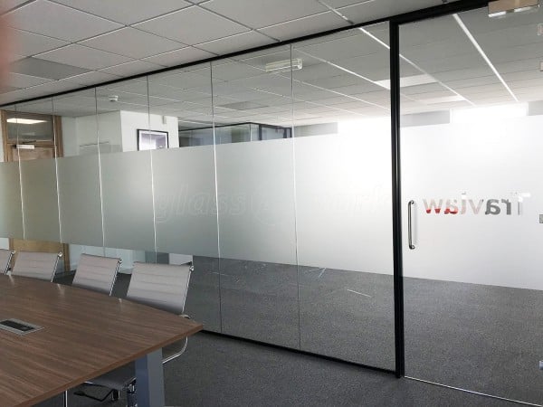 Travlaw (Horsforth, Leeds): Glass Office Fit-Out Using Acoustic Glazing