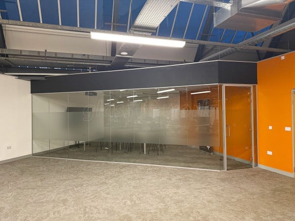 Two Plus Two (Newcastle upon Tyne, Tyne and Wear): Warehouse Acoustic Glass Office