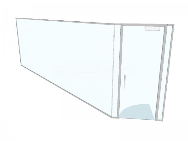 Two Plus Two (Newcastle upon Tyne, Tyne and Wear): Warehouse Acoustic Glass Office