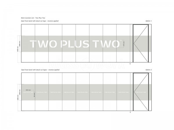Two Plus Two (Newcastle upon Tyne, Tyne and Wear): Warehouse Acoustic Glass Office