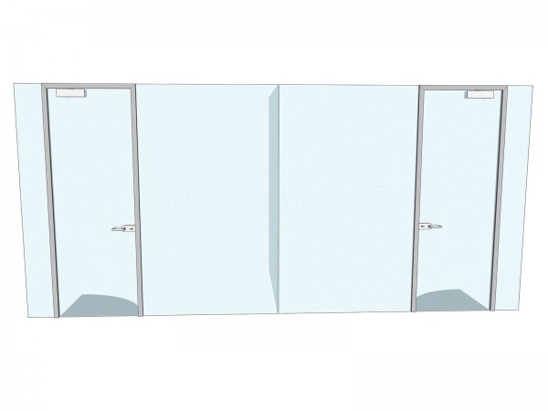 UB Team (Warwick, Warwickshire): Glass Offices With Glass Doors