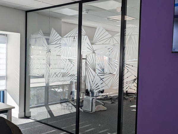 Union Business Finance (Hemel Hempstead, Hertfordshire): Acoustic Glass Office Partition