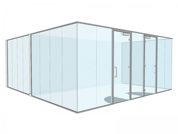 Vanstone Building & Consultancy (Ross-on-Wye, Herefordshire): Glass Meeting Room Using Acoustic Laminated Glazing