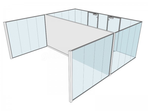 Vanstone Building & Consultancy (Ross-on-Wye, Herefordshire): Glass Meeting Room Using Acoustic Laminated Glazing