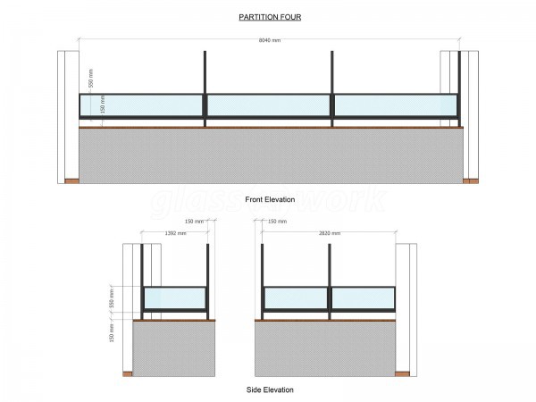 Virtue Ltd (Northampton, Northamptonshire): Counter Top Glass Screens and Office Partitions