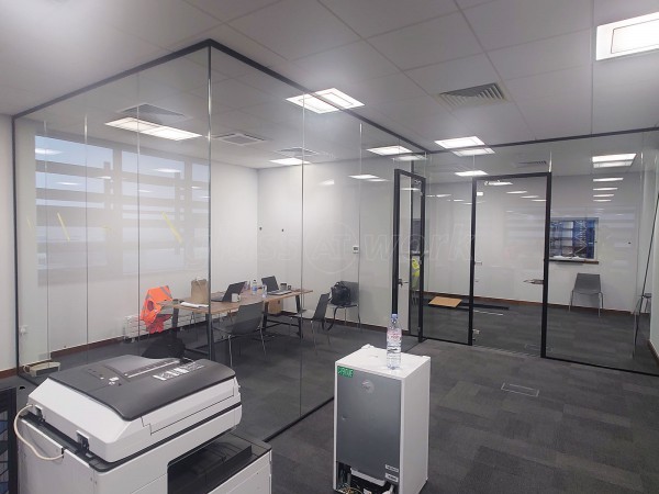 Virtue Decorating Ltd (Banbury, Oxfordshire): Acoustic Glass Office Partitions With Installation