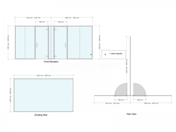 WPS United Kingdom (Swindon, Wiltshire): Glass Office Installation Using Acoustic Laminated Glazing