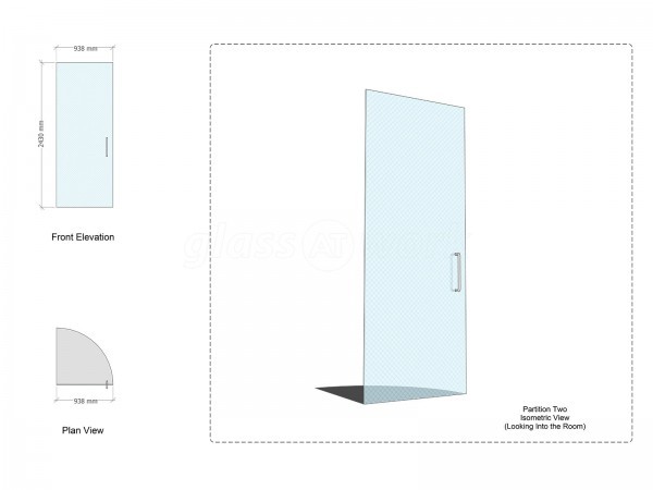 Wall & Macnab Ltd (Liverpool, Merseyside): Frameless Glass Office Doors