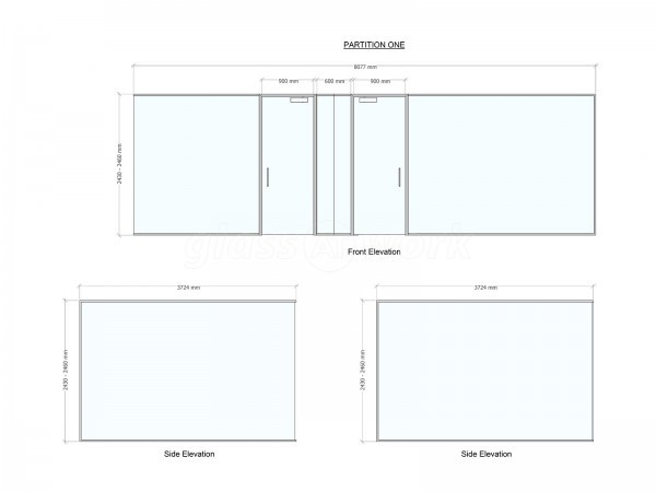 Waltlabs.io (Letchworth Garden City, Hertfordshire): Frameless Glass Corner Offices