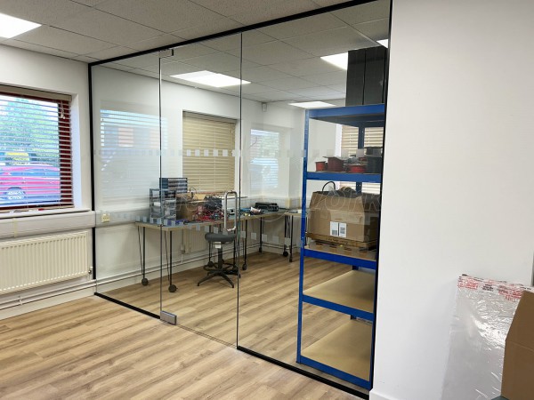 Wastewater Fuels (Coventry, West Midlands): Glass Partition Office Front