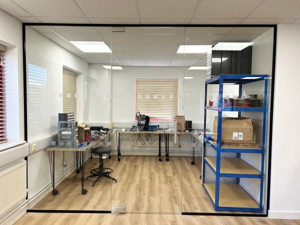 Wastewater Fuels (Coventry, West Midlands): Glass Partition Office Front