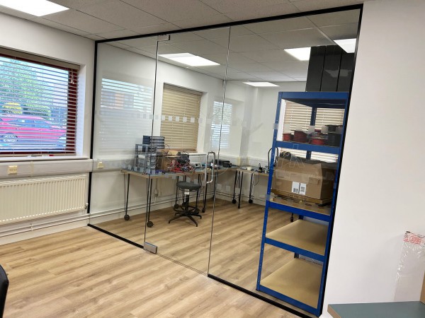 Wastewater Fuels (Coventry, West Midlands): Glass Partition Office Front