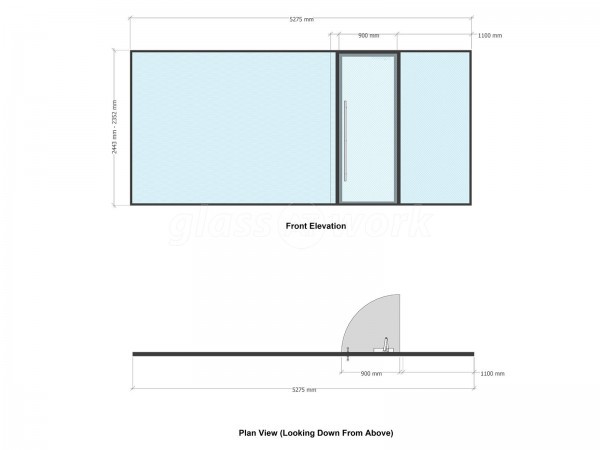 Welwyn Homes Ltd (Stevenage, Hertfordshire): Double Glazed Glass Office Partitions and Doors