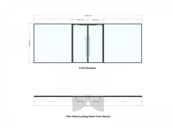 Welwyn Homes Ltd (Stevenage, Hertfordshire): Double Glazed Glass Office Partitions and Doors