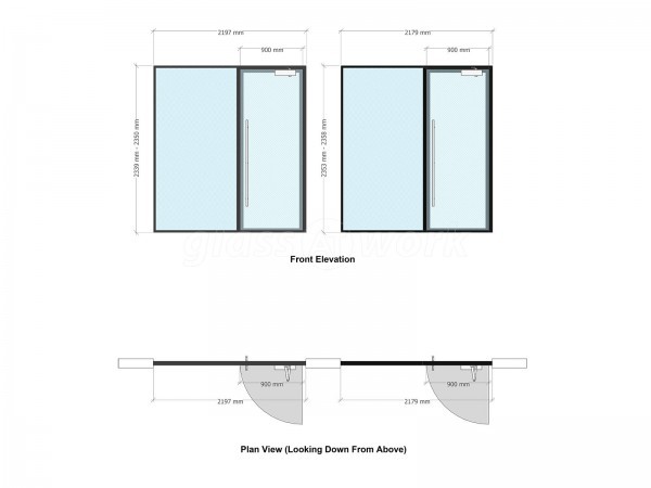 Welwyn Homes Ltd (Stevenage, Hertfordshire): Double Glazed Glass Office Partitions and Doors