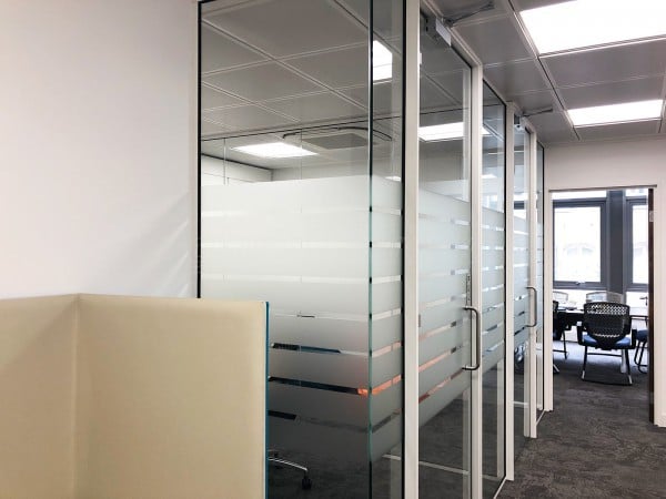 Whishworks (Windsor, Berkshire): Interior Toughened Glass Office Walls