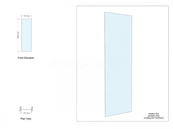 Whishworks (Windsor, Berkshire): Interior Toughened Glass Office Walls