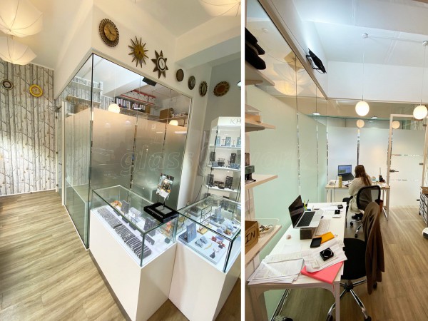 Wilde Jewellery (Hitchin, Hertfordshire): Retail Shop Glass Room