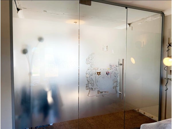 Pivot Frameless Glass Doors