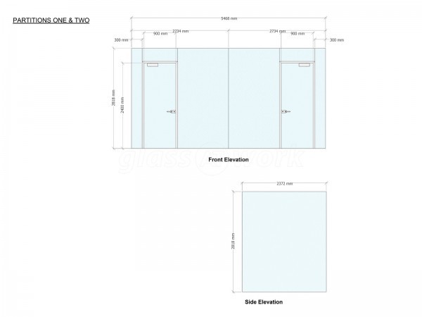 Workspace 365fm (Carron, Falkirk): Commercial Glass Office Installation