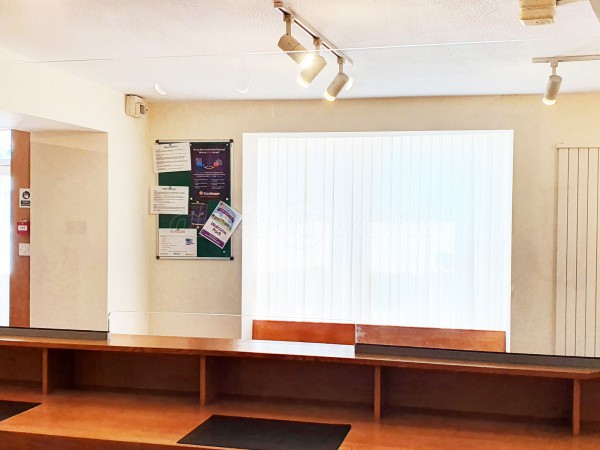 Wyedean Housing Association (Coleford, Gloucestershire): Desk Top Glazed Screen For Reception Counter For COVID Social Distancing