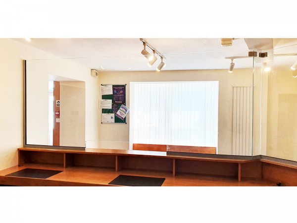 Wyedean Housing Association (Coleford, Gloucestershire): Desk Top Glazed Screen For Reception Counter For COVID Social Distancing