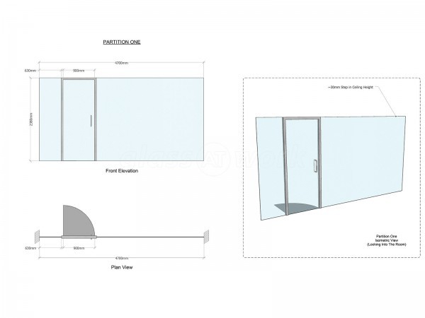 LDT Design Limited (York, North Yorkshire): Laminated Acoustic Glazed Screen