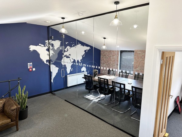 Your Cargo Contact (Colchester, Essex): Frameless Glass Office Partitioning