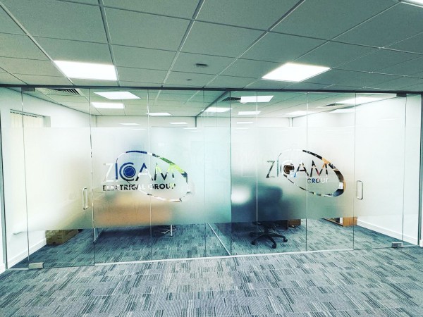 Zicam Electrical Group Ltd (Bromsgrove, Worcestershire): Interior Glass Office Partitions