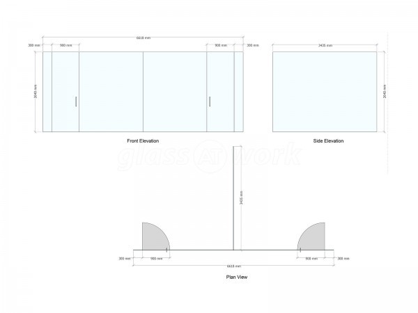 Zicam Electrical Group Ltd (Bromsgrove, Worcestershire): Interior Glass Office Partitions