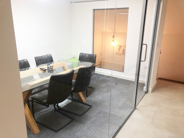 Zinc Digital (Little Houghton, Northampton): Toughened Glass Partition & Glazed Office Divider Screen