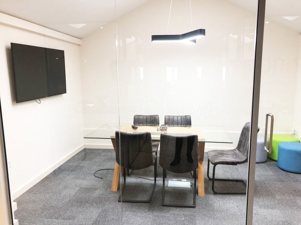 Zinc Digital (Little Houghton, Northampton): Toughened Glass Partition & Glazed Office Divider Screen