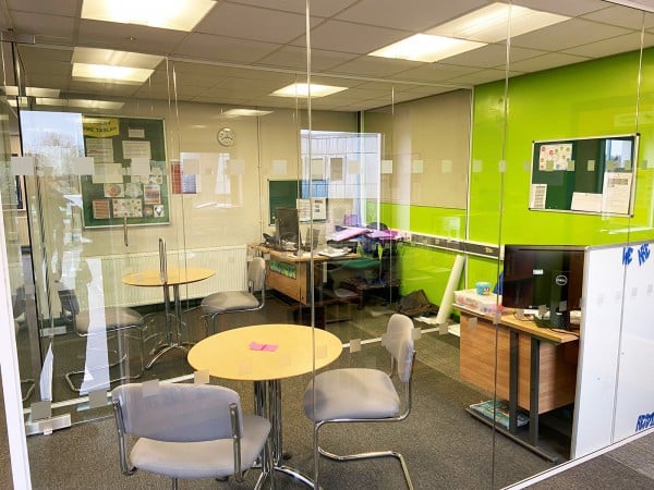 Zone Cee (Kings Heath, Birmingham): Glass Office Partitions