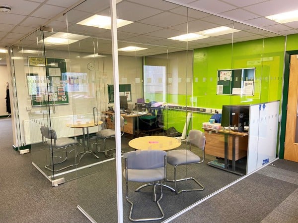 Zone Cee (Kings Heath, Birmingham): Glass Office Partitions