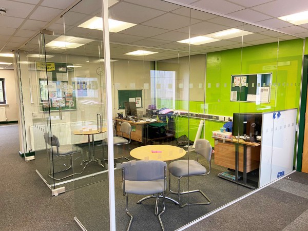 Zone Cee (Kings Heath, Birmingham): Glass Office Partitions