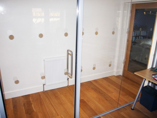 Domestic Project (Aylesbury, Buckinghamshire): Acoustic Glass Partitioning