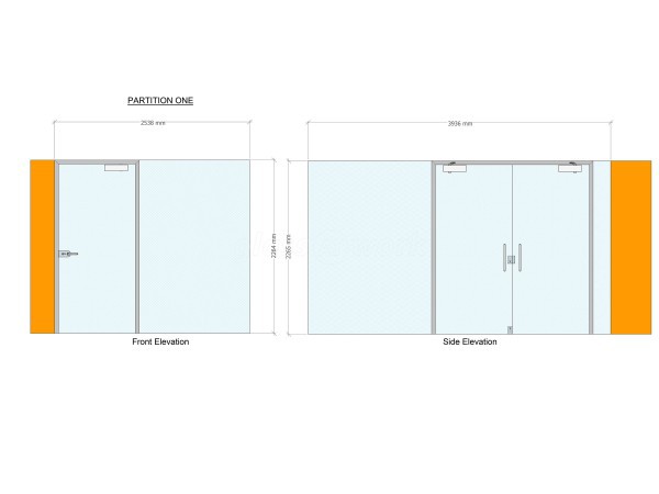 Adiva Accountants Ltd (Bromley, London): Glass Office Refurbishment With Acoustic Glazing