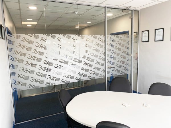 Airtrace Sheet Metal Ltd (Eastbourne, East Sussex): Toughened Glass Separating Wall With Door