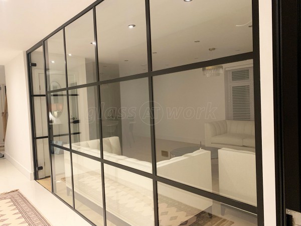 Domestic Project (Amersham, Buckinghamshire): T-Bar Industrial-Style Interior Glazing