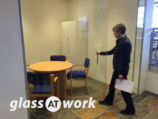 Altair Ltd (Southwark, London): Small Glass Partition and Door