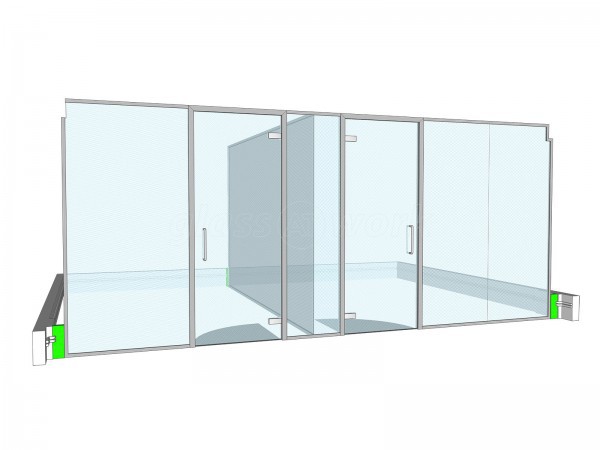 Adaptive Reliable Management Systems (Eastleigh, Hampshire): Glass Office Pods Using Laminated Acoustic Glass