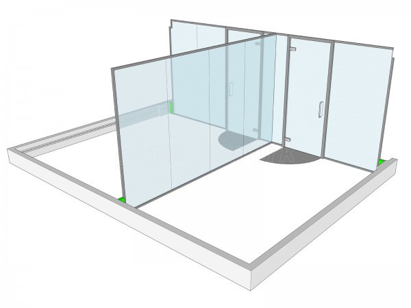 Adaptive Reliable Management Systems (Eastleigh, Hampshire): Glass Office Pods Using Laminated Acoustic Glass