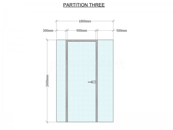 Aspect Interior Concept Ltd (Swindon, Wiltshire): Glass Office Partition Refurbishment With White Framed Glazed Doors