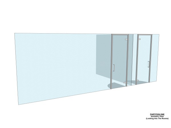 Bakedin (Basingstoke, Hampshire): Two Glass Rooms With Glazed Separating Wall With Soundproofing