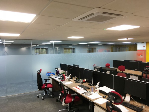 LNS Turbo UK Ltd (Barnsley, South Yorkshire): Glass Partition Interior Office Wall