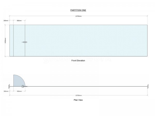 LNS Turbo UK Ltd (Barnsley, South Yorkshire): Glass Partition Interior Office Wall