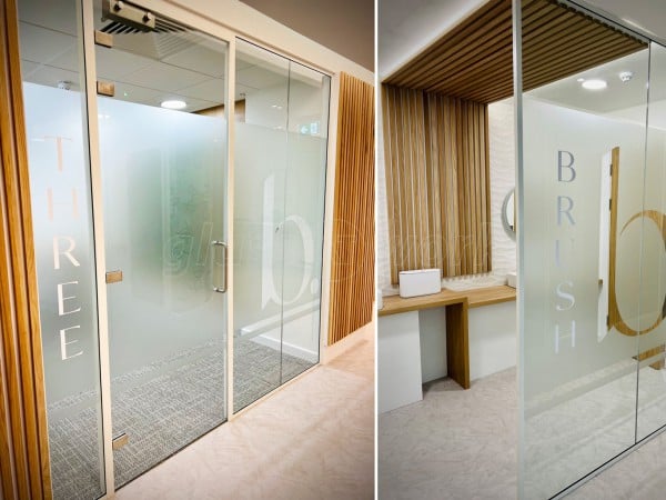 Beyond Dental (Leamington Spa, Warwickshire): Dental Surgery Frameless Glass Partitions